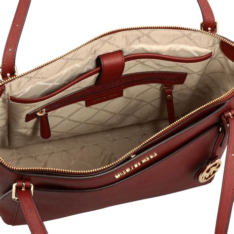 michael kors crossbody bag brown|michael kors burgundy crossbody bag.